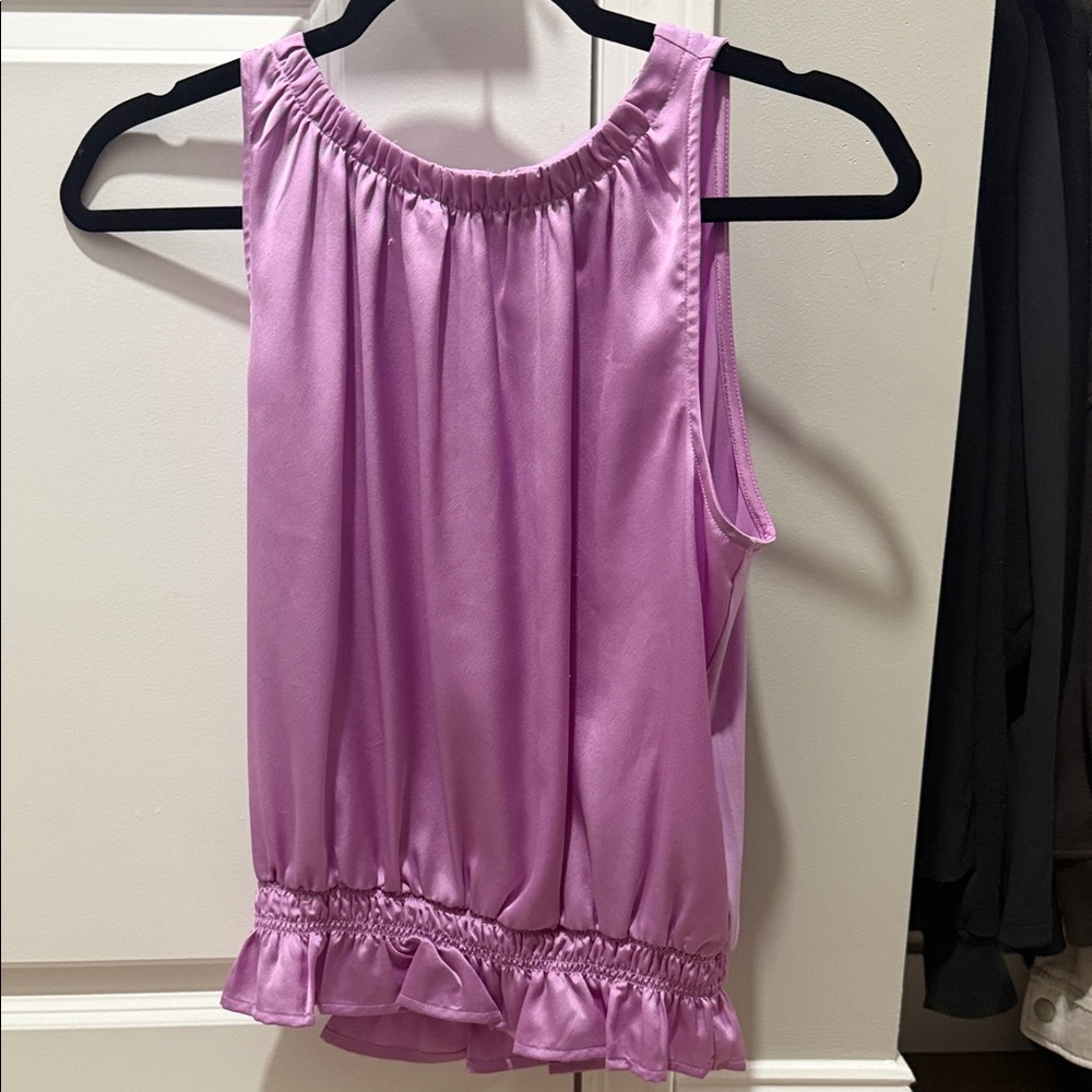 Purple/pink Sleeveless Top